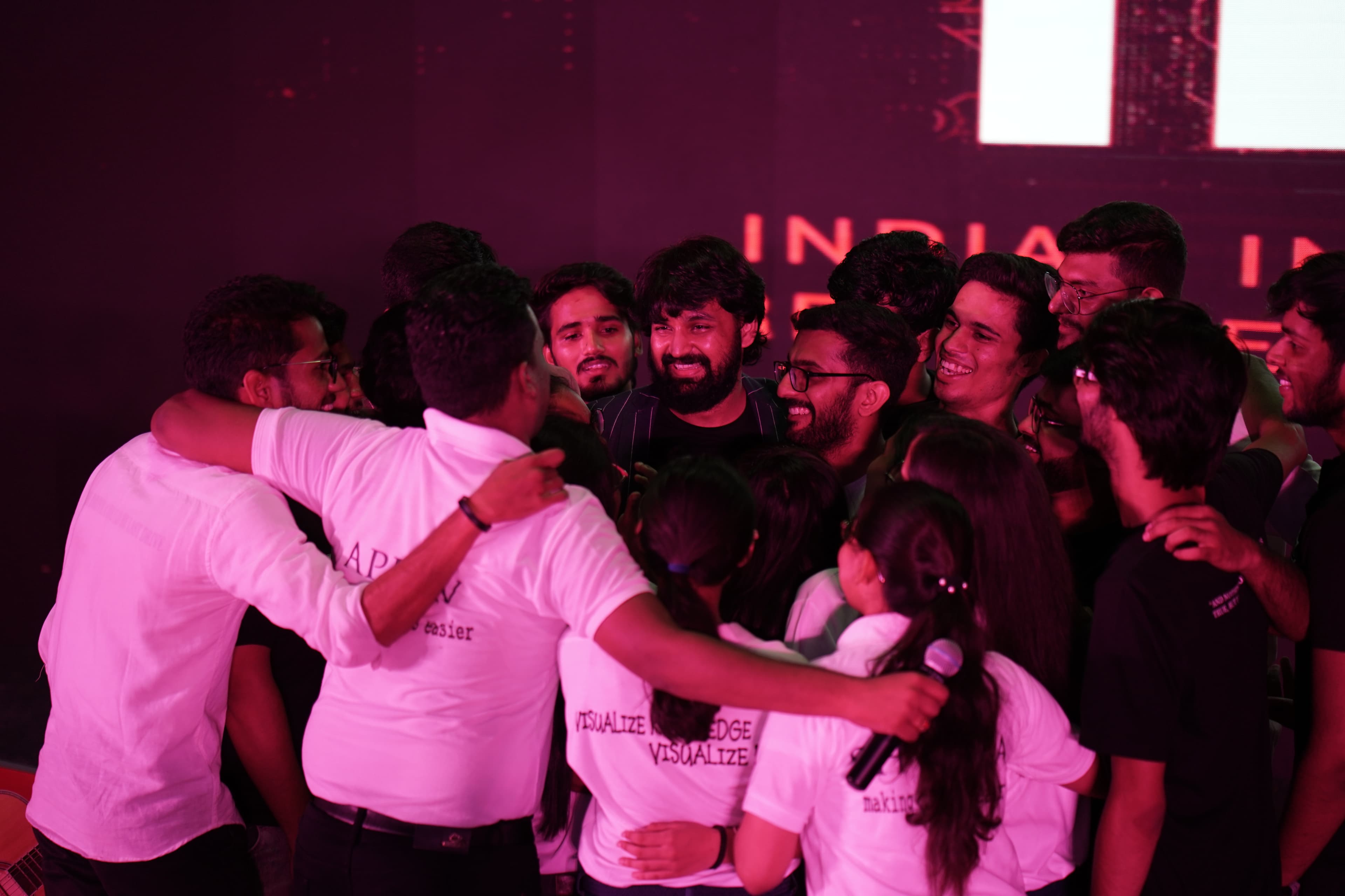 People hugging